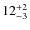$ 12^{+\rm 2}_{- 3}$