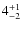 $ 4^{+\rm 1}_{- 2}$