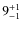 $ 9^{+\rm 1}_{- 1}$