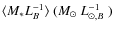 $\langle M_{*}L_{B}^{-1} \rangle ~(M_{\odot}~L_{\odot,B}^{-1}~)$