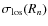 $\sigma_{\rm los}(R_n)$