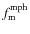 $f_{\rm m}^{\rm mph}$