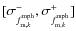 $[\sigma^{-}_{f_{{\rm m},k}^{\rm mph}},
\sigma^{+}_{f_{{\rm m},k}^{\rm mph}}]$
