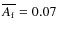 $\overline{A_{\rm f}} = 0.07$
