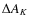 $\Delta A_{K}$