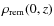 $\rho_{\rm rem}(0,z)$