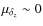 $\mu_{\delta_z}
\sim 0$