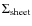 $\Sigma_{\rm
sheet}$