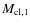 $M_{\rm cl,1}$