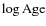 $\log{{\rm Age}}$