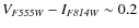 $V_{\it F555W}-I_{\it F814W} \sim 0.2$