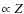 $\propto Z$