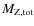 $M_{\rm Z,tot}$
