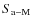 $S_{\rm a-M}$