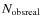 $N_{\rm obsreal}$