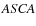 $\textit{ASCA}$