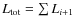 $L_{{\rm tot}} = \sum L_{i+1}$