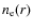 $n_{{\rm e}}(r)$