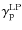 $\gamma_{\rm p}^{\rm LP}$
