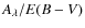 $A_{\lambda}/E(B-V)$