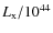 $L_{\rm x}/10^{44}$