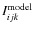 $I^{\rm model}_{ijk}$
