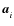 $\vec{a}^{}_i$
