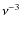 $\nu^{-3}_{}$