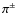 $\pi^\pm$