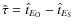 $\hat{\tau}=\hat{t}_{E_{\rm O}}-\hat{t}_{E_{\rm S}}$