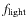$f_{\rm light}$