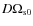 $D\Omega_{\rm s0}$