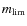 $m_{\rm lim}$