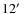$12\hbox{$^\prime$ }$