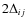 $2\Delta_{ij}$