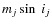 $m_{j}\sin~ i_{j}$