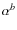 $\alpha^{{b}}$