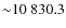 ${\sim} 10~830.3$