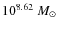 $10^{8.62}~M_{\odot}$