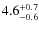 $4.6_{\rm -0.6}^{+0.7}$