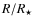 $R/R_\star$