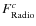 $F_{\rm Radio}^c$