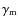 $\gamma_{\rm m}$