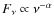 $F_\nu \propto \nu^{-\alpha}$