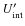$U_{\rm int}^{\prime}$