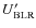 $U_{\rm BLR}^{\prime}$