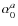 $\alpha_0^a$