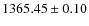 $1365.45 \pm 0.10$