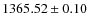$1365.52 \pm 0.10$