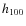 $h_{\rm 100}$